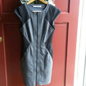 Susana Monaco Dress Gray Sz 2